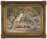 Macquarie Place, c1920 - Henry Edgecombe