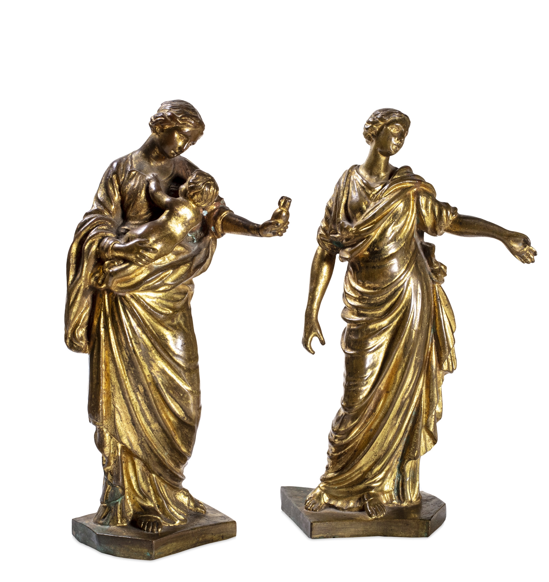 Nineteenth century French bronze model of Spinario - LASSCO