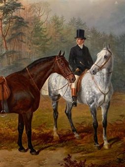Equestrian Landscape - James Walsham Baldock