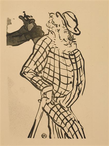 Comique Excentrique Anglais (Eccentric English Comedian) by Henri de Toulouse-Lautrec, 1893