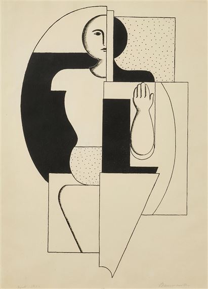 Apoll I (Apollo I) by Willi Baumeister, 1922