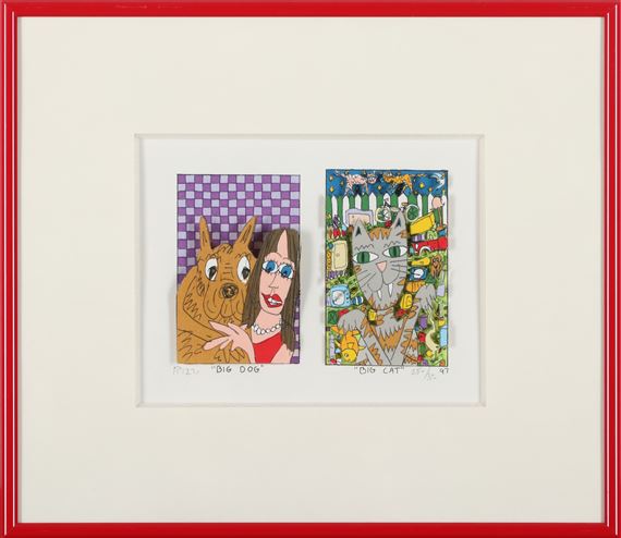James Rizzi | ‚Triathlon' (1989) | MutualArt