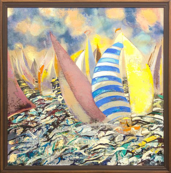 Yacht Wolfgang by Jānis Pauļuks, 1977