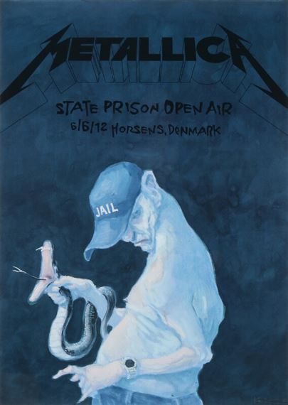 Michael Kvium | “Metallica - State Prison Open | MutualArt