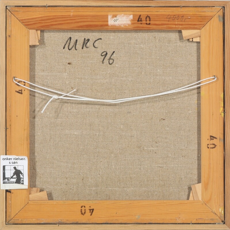 Artwork by Ursula Klara Reuter Christiansen, Birds eye, Made of Oil on canvas