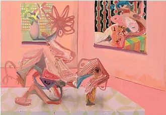 Anton Henning: Pink Period - Tim Van Laere Gallery, Antwerp 