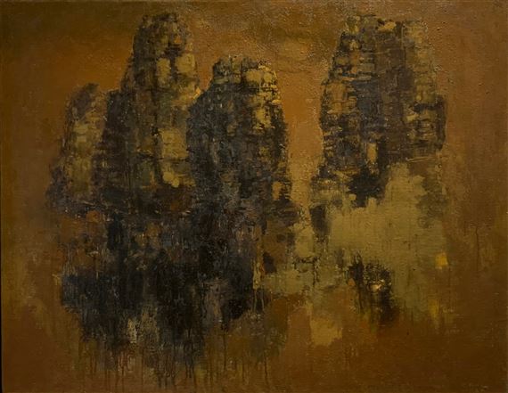 Angkor, Cambodia by Choo Keng Kwang, 1964