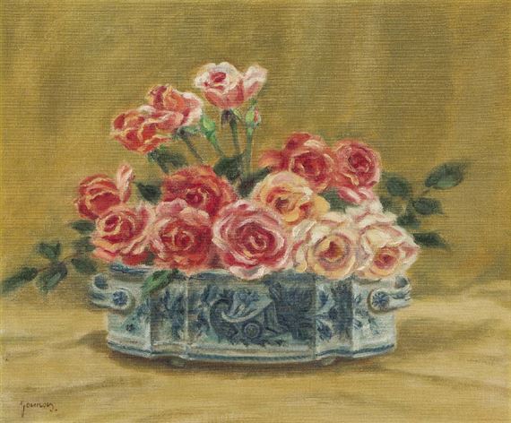 Roses in Europe bowl by Shintaro Yamashita