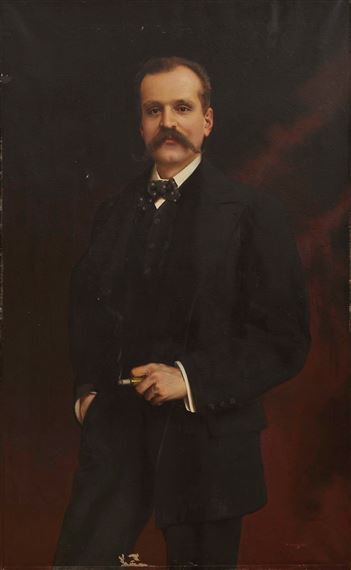 RITRATTO DI GENTILUOMO by Vittorio Matteo Corcos, 1905