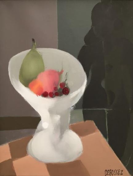 Nu à la nature morte by Alfred Defossez, 1985