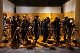 This Art Exhibit in the Philly Suburbs Really Nails It, Carpenter-Style