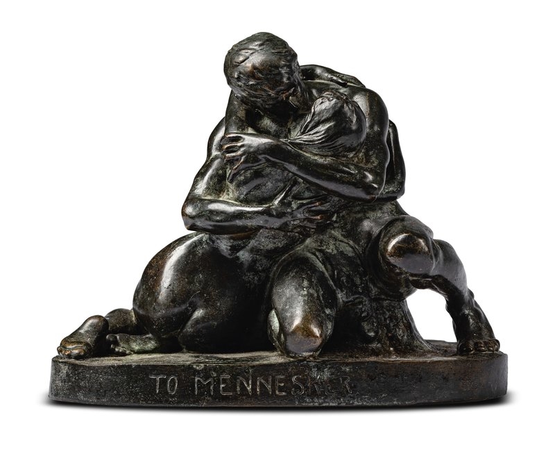 The captive Mother by Stephan Abel Sinding, 1885