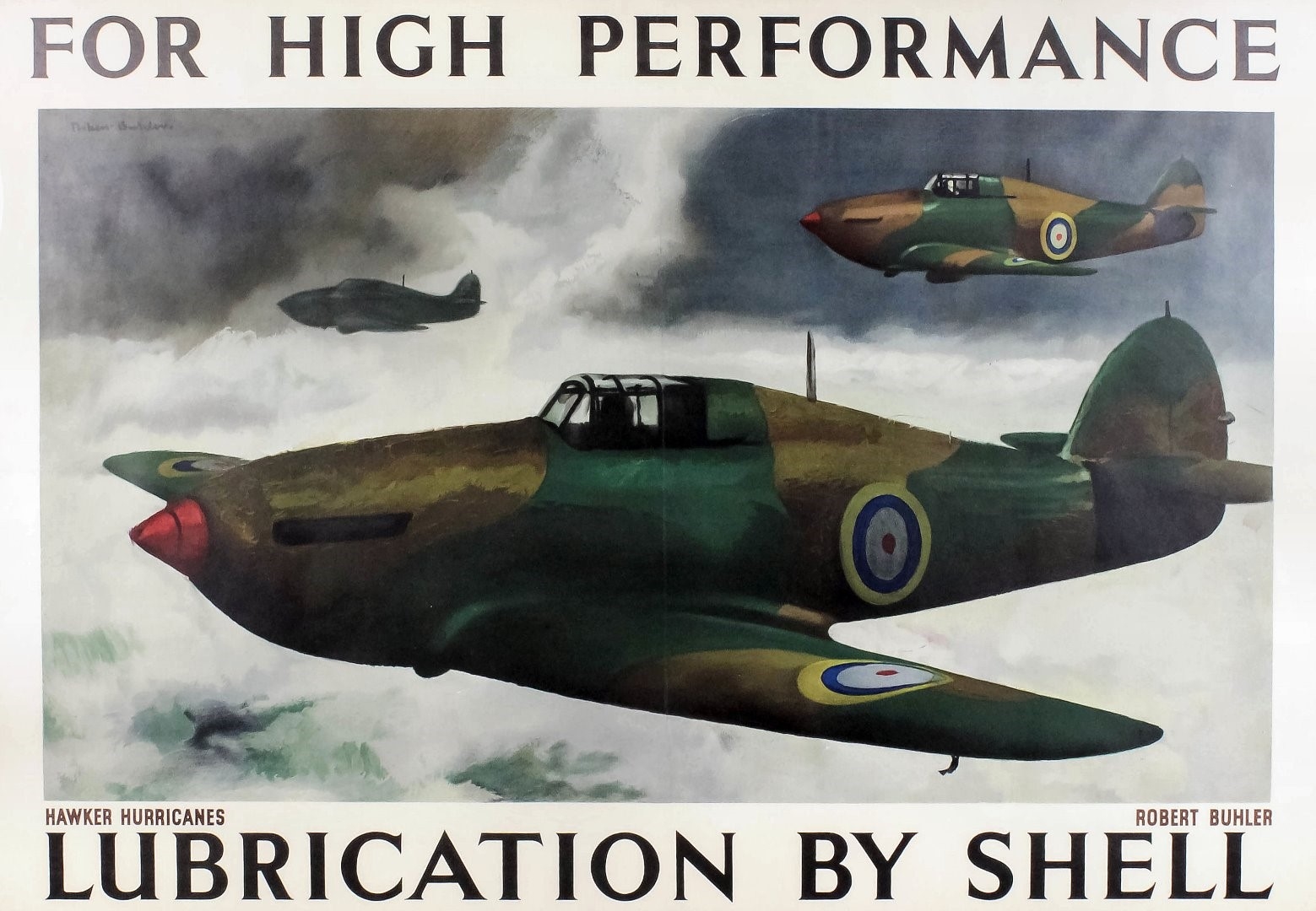 Robert Buhler Hawker Hurricanes MutualArt