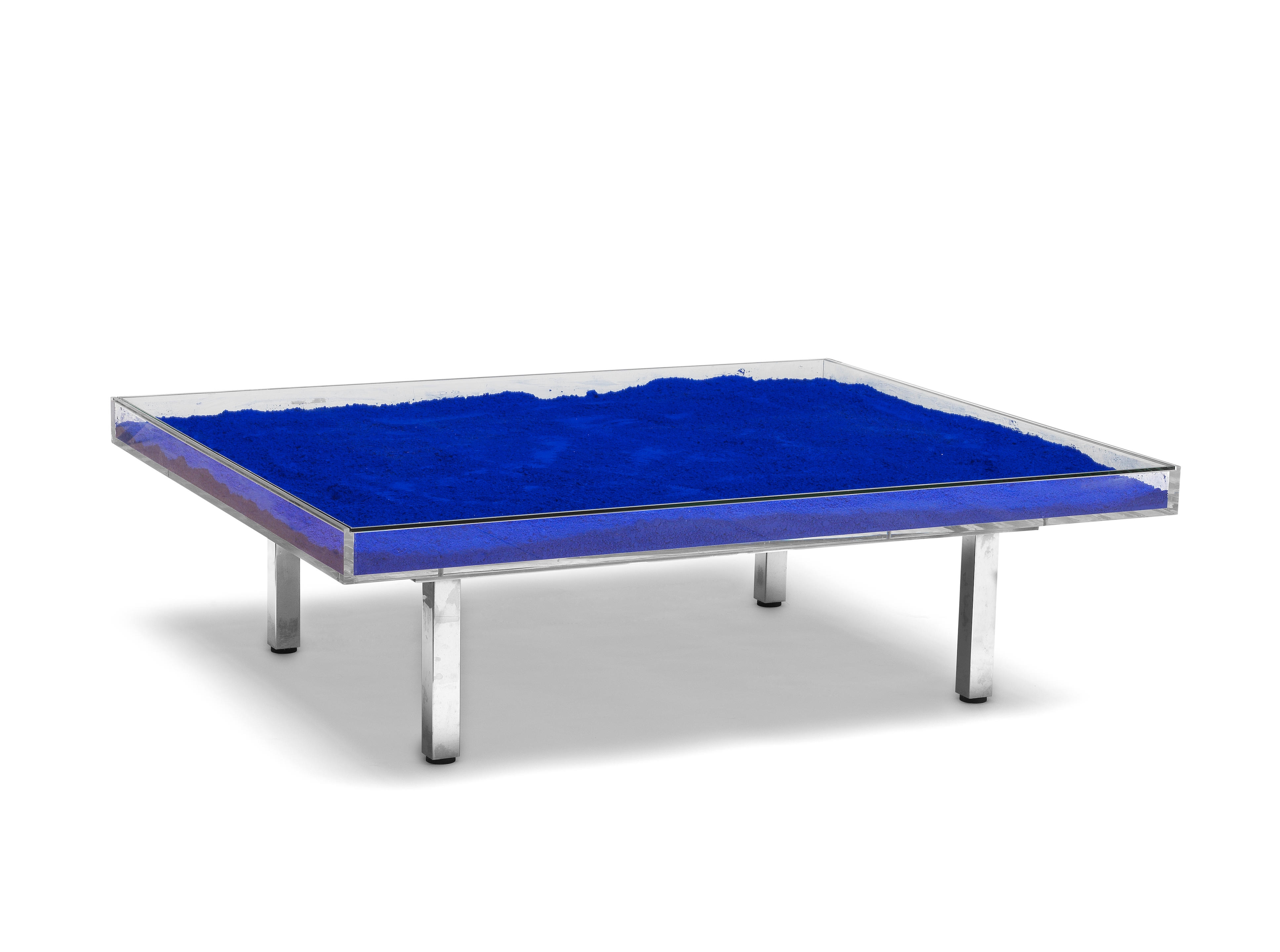 Yves Klein Table IKB (1963) MutualArt