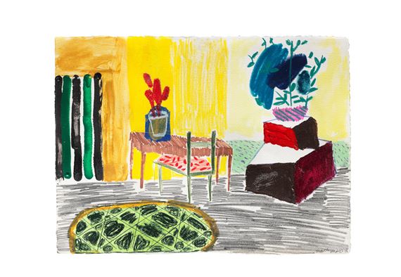 Yellow Walls by Shara Hughes, 2008