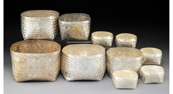 LOS CASTILLO TAXCO, HECHO EN MEXICO, PLATEADO, TA-01 by Los Castillo, late 20th century