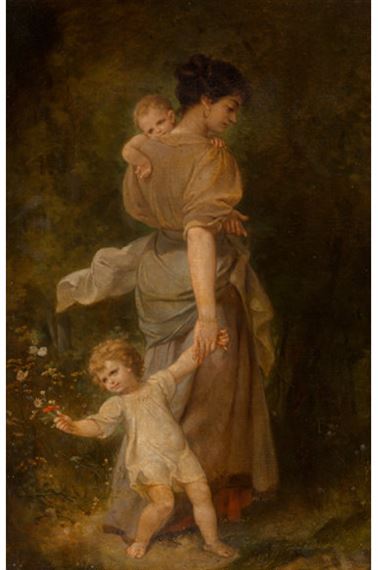 Woman and Children by Joseph Felon