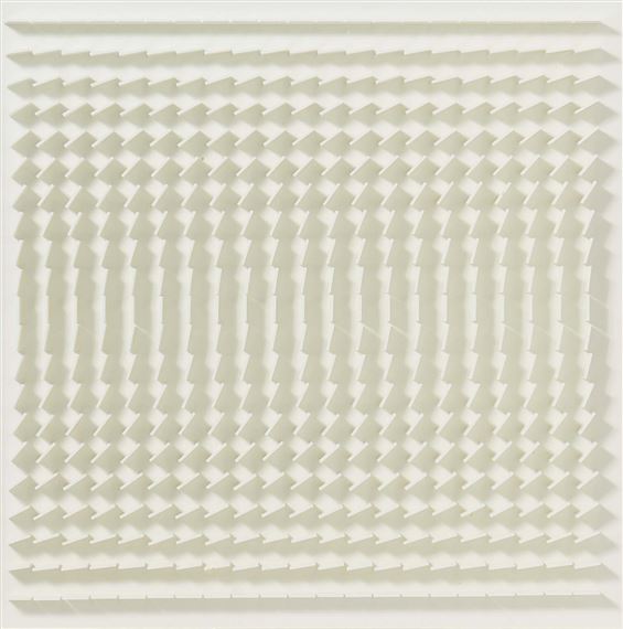 Quadratrelief 113 by Hartmut Böhm, 1966