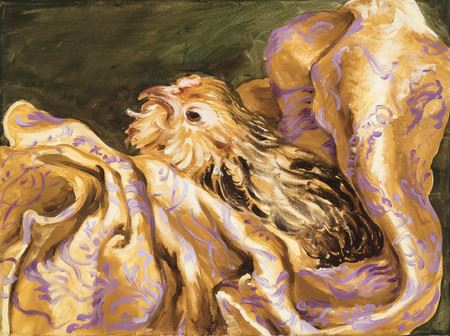 Vogel in barocker Draperie by Sala Lieber, Sara Lieber, 2009