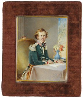 PORTRAIT OF AN OFFICER - H. F. Cunningham