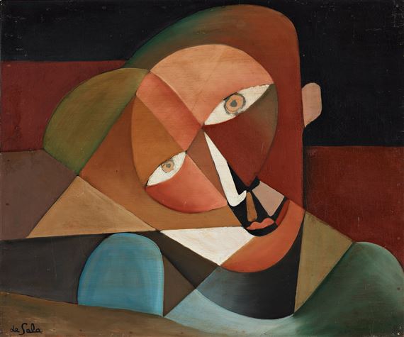 Maske by Eugéne de Sala, Probably executed 1929
