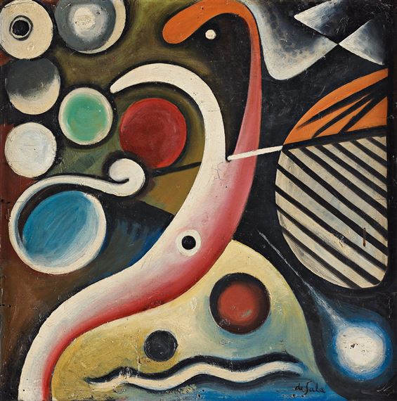Composition by Eugéne de Sala, Executed 1927