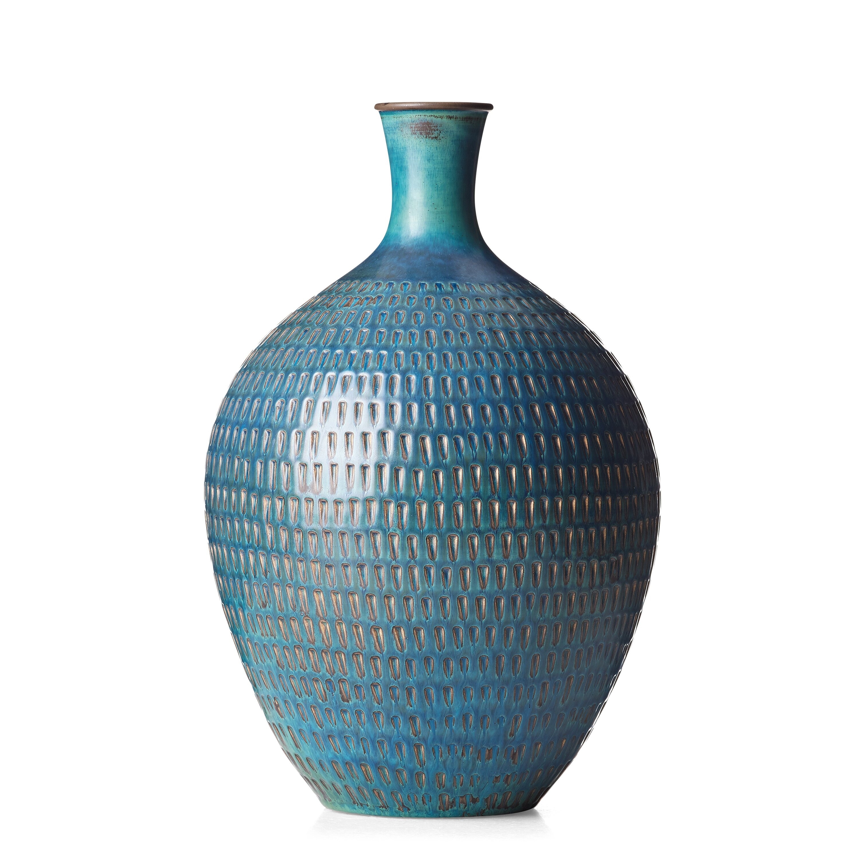 A stoneware vase by Stig Lindberg, 1958-1959