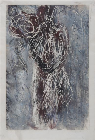 No title by Martin Disler, 1990