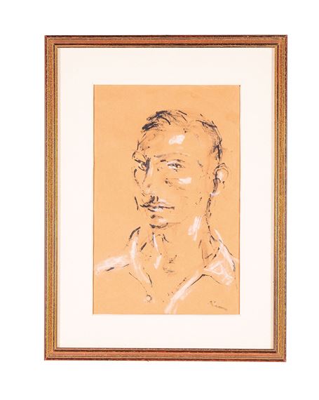 Ritratto virile by Filippo de Pisis, circa 1938