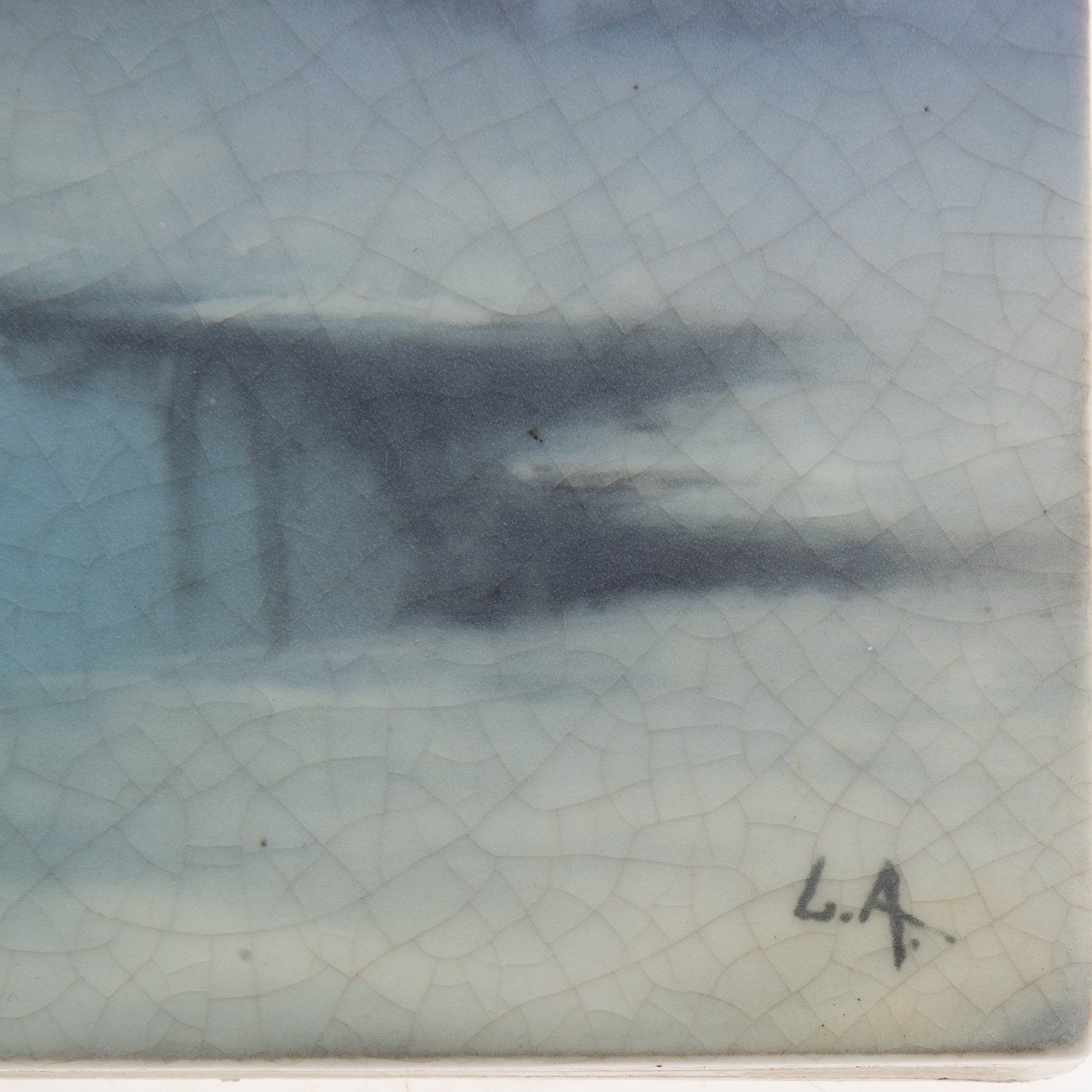 Lenore Asbury Rookwood Scenic Velum Plaque by Lenore Asbury MutualArt