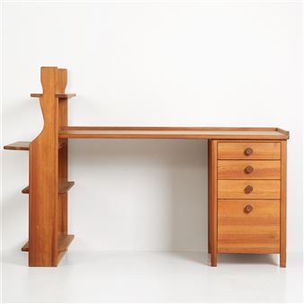 A Vidar Malmsten pinetree desk - Vidar Malmsten