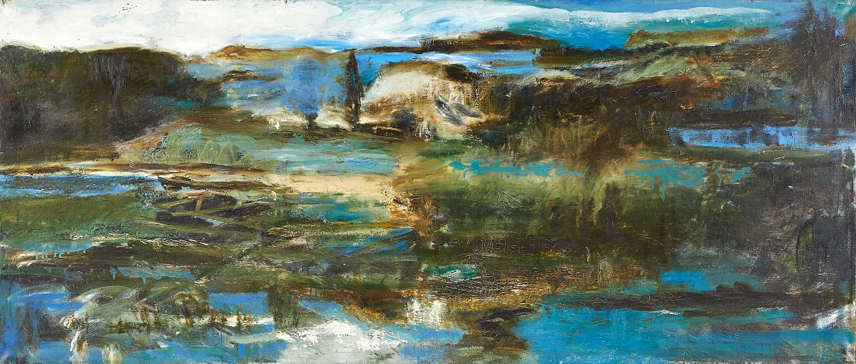 Artwork by Björn Wessman, Sank, Made of Oil on canvas