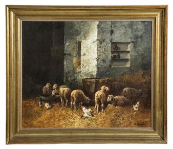 Barn scape - G. Marechal