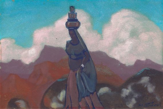 Water Carrier by Sviatoslav Roerich, 1942
