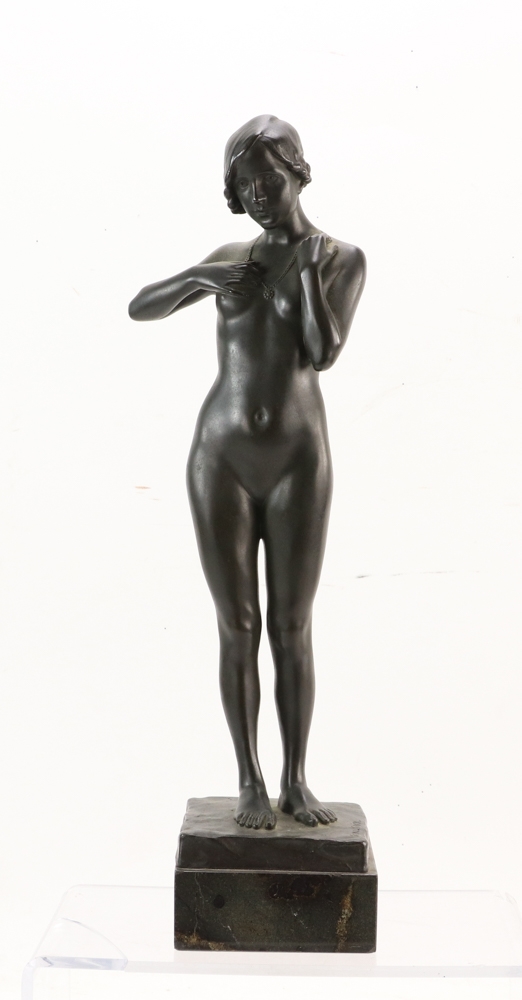 Statuette of Woman by Ferdinand Frick