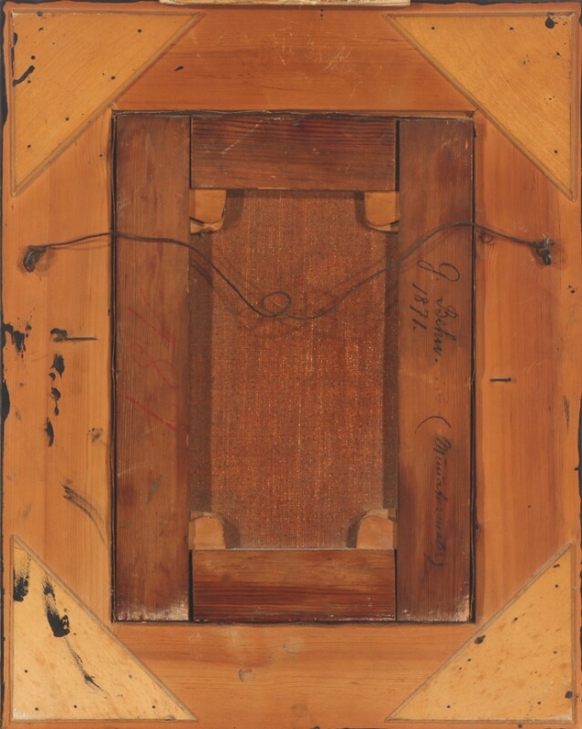 Artwork by Gustavus Adolphus Behne, Interiors with young women in elegant dresses, Made of Oil on canvas