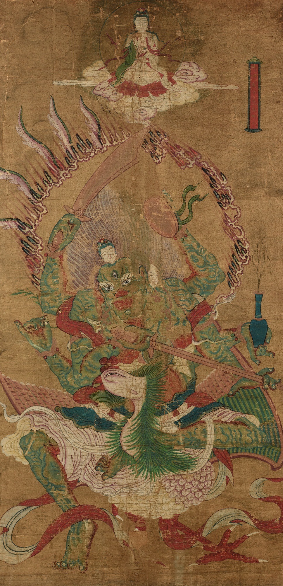 Ming Dynasty | Bodhisattva Avalokitesvara and Vidyaraja Ming Dynasty ...