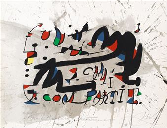 Joan Miró | Barcelona I (Un cami compartit) (1975) | MutualArt