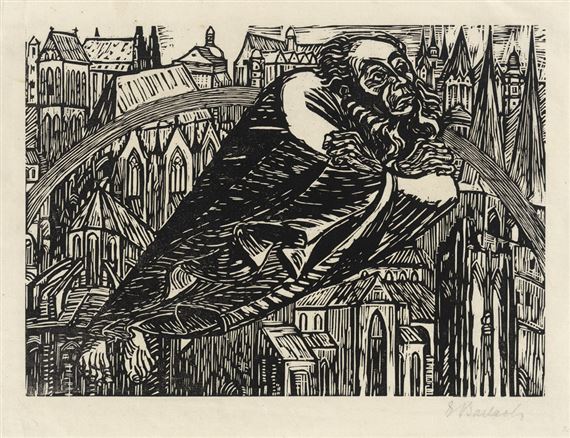 Die Dome by Ernst Barlach, 1920
