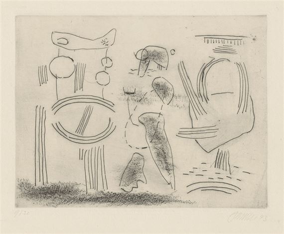 Mykene by Willi Baumeister, 1943