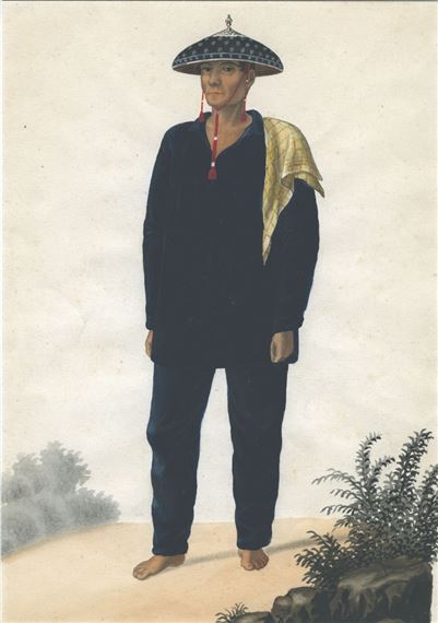 Justiniano Asunción | Portrait of a Filipino Mestizo Wearing a Salakot ...