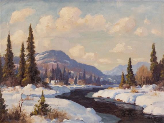 Artwork by Roland Gissing, DARK WATER, Made of oil on canvas