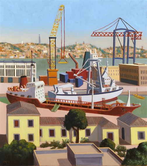 LISBON HARBOUR by Stephen McKenna, 2006