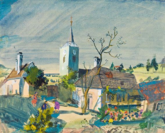 Würmla near Tulln by Oskar Laske