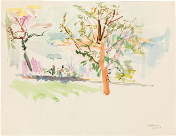 Garden in Villeneuve