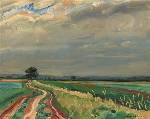 La plaine by Maurice Marinot, 1948