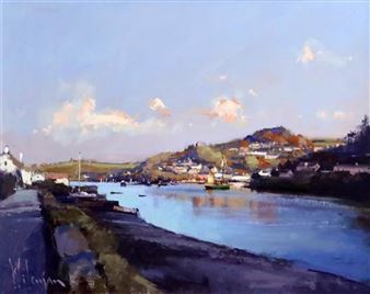 Noss Mayo from Newton Ferrers, Devon - Peter Wileman