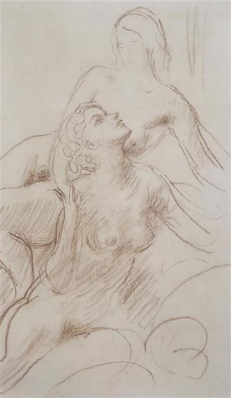 Two Girls by Augustus Edwin John