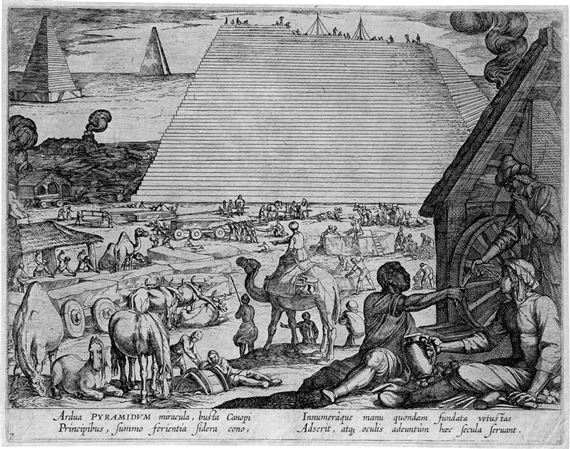 Septem Orbis Admiranda - Die sieben Weltwunder der Antike by Antonio Tempesta