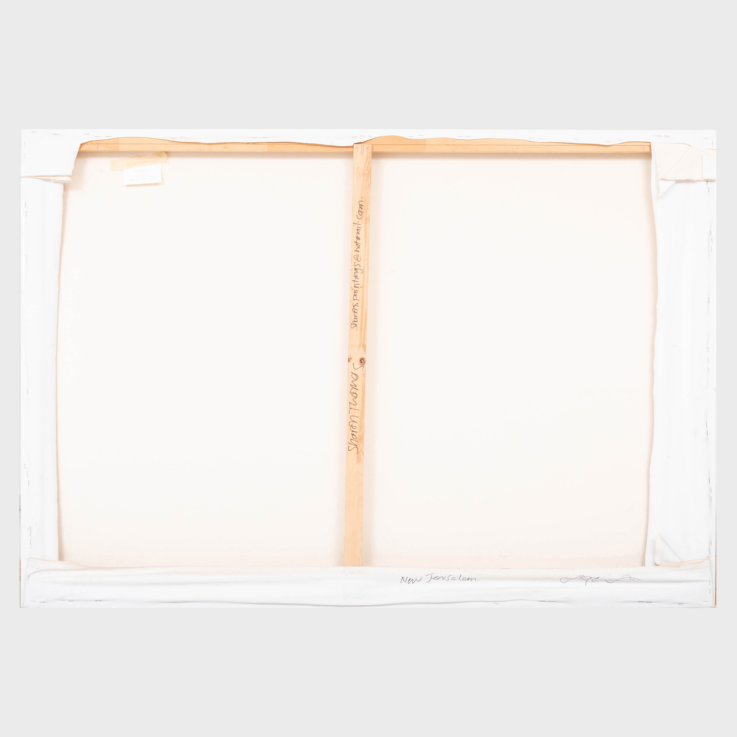 Artwork by Sharon Thomas, New Jerusalem, Made of Oil on canvas